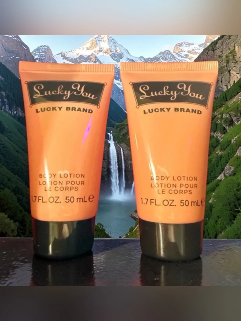 2 Lucky Brand Lucky You Body Lotion Tubes 1.7oz each
